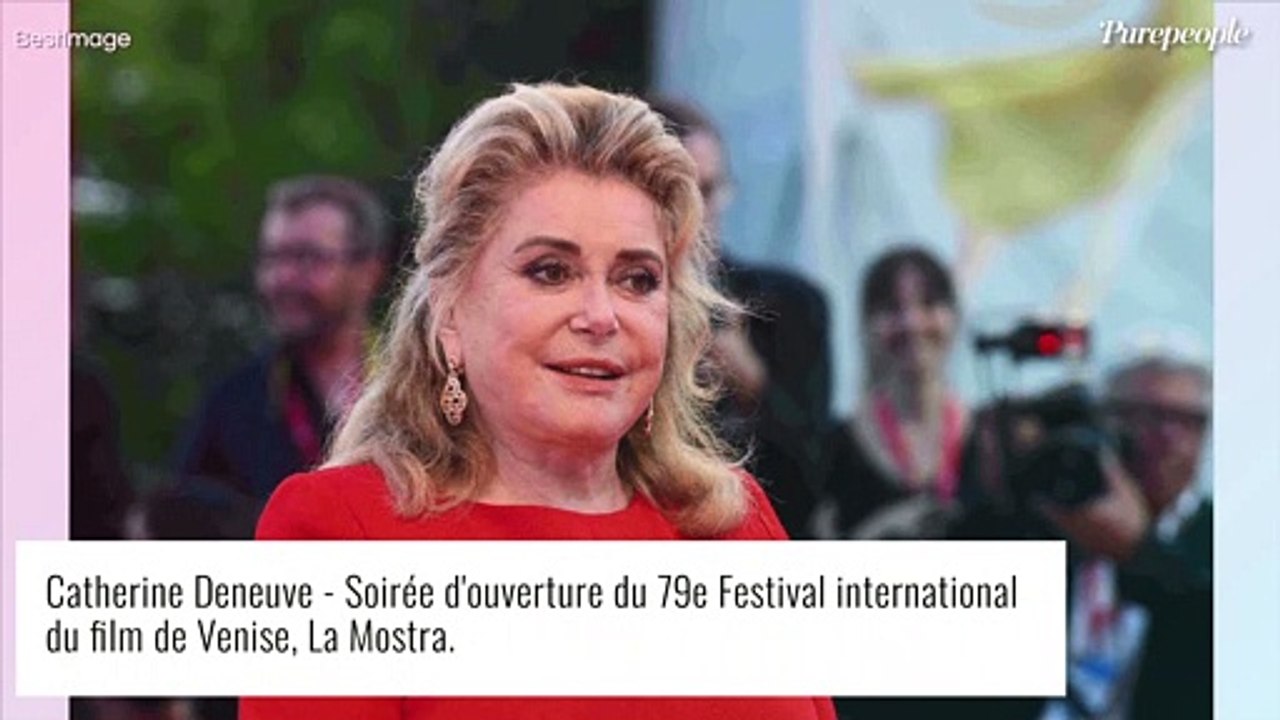 Mélanie Laurent virevoltante, Catherine Deneuve incendiaire face à un mannequin presque totalement nu à La Mostra