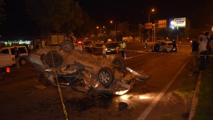 Şanlıurfa’da otomobiller çarpıştı: 1 ölü, 4 yaralı