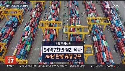 반도체마저 주춤…무역수지 사상 최대 95억 달러 적자