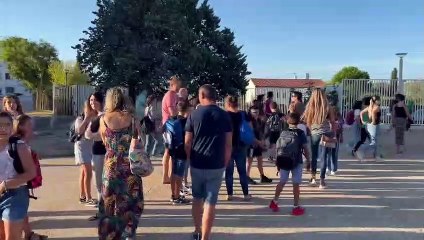 Martigues: rentrée des 6e au collège Honoré Daumier