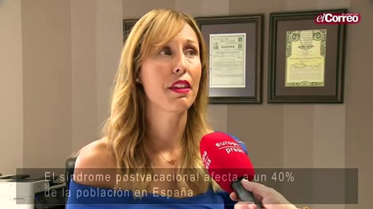 El síndrome postvacacional afecta a un 40% de la población en España
