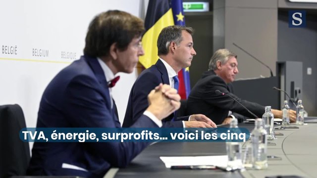 TVA, énergie, surprofits... les cinq principales mesures décidées lors du Codeco
