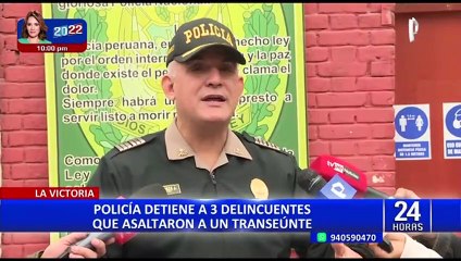 Caen “Los cogoteros de Huascarán”: banda era el terror de transeúntes en La Victoria