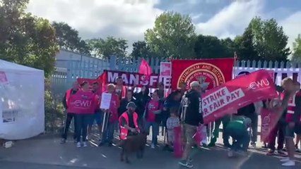 Mansfield postal workers are on strike