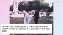 Faustine Bollaert et Maxime Chattam : Photo inédite de leur mariage prise dans un lieu très glauque