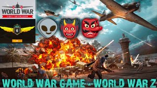 WORLD WAR GAME - WORLD WAR Z - WAR GAME - WORLD WAR Z THE GAME #viral #video #2022_new_game