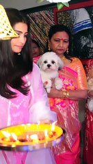 Daisy Shah Hosts Ganesh Chaturthi Celebration At Home