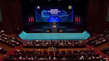 Cumhurbaşkanı Erdoğan, 20 Bin Öğretmen Atama Töreninde konuştu:  Bırakın artık bu boykotu moykotu; sizler eğitim öğretim mimarı mısınız, yoksa sokaklarda çapulcu olarak dolaşanlar mısınız?