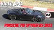 Porsche 718 Spider RS 2023: ecco quello che sappiamo fino ad ora [VIDEO SPIA]