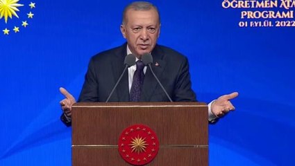 Son Dakika! Cumhurbaşkanı Erdoğan: Bırakın boykotu, bize yavrularımızla haşır neşir olacak öğretmenler lazım