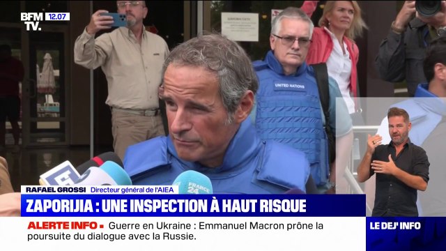 Nous ne nous arrêterons pas , assure le chef de l'AIEA malgré des hostilités russes autour de la centrale de Zaporijia