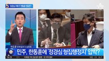 野 ‘정경심 구하기’ 목청…한동훈 “살펴보겠다”