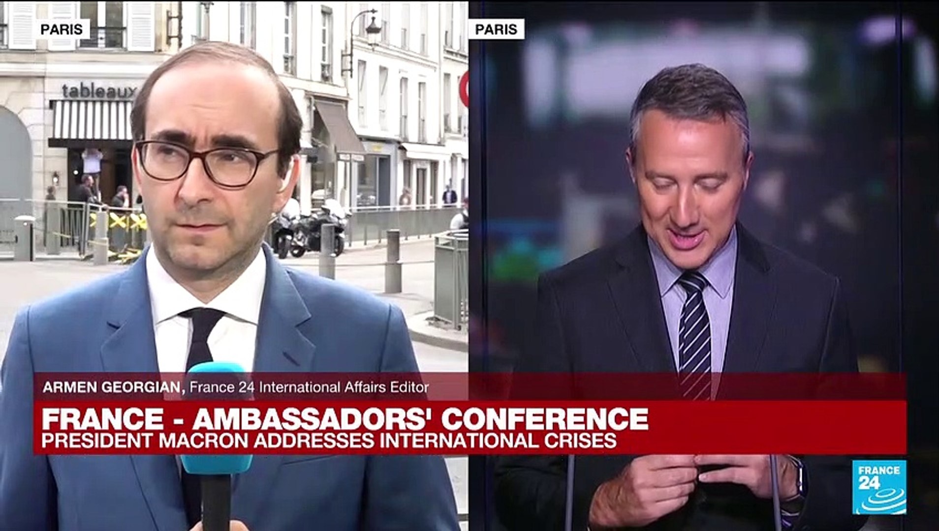 'Diplomacy of combat': President Macron addresses French envoys amid international crises