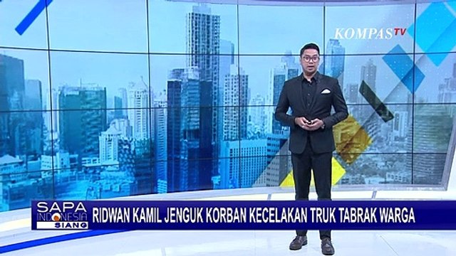 Kunjungi Korban Truk Tabrak Warga di Bekasi, Ridwan Kamil : Anak-anak Ada yang Mimpi Buruk & Trauma