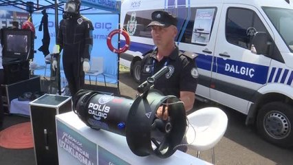 Emniyetin "Su Altı skuter"ı kurbağa adamların eli ayağı oldu