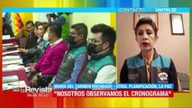 Alcaldía de La Paz remarca que sí hubo observaciones al cronograma censal