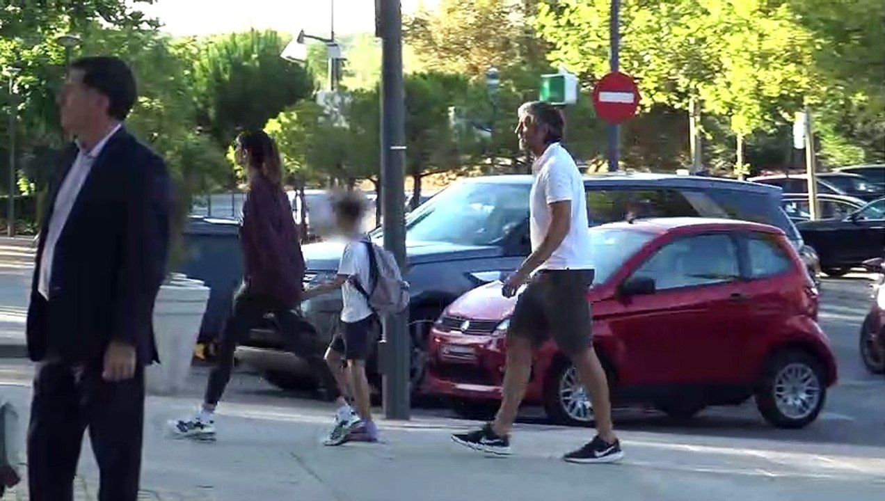 Piqué, Guti, Marcelo, Torres y otros famosos acompañan a sus hijos al colegio