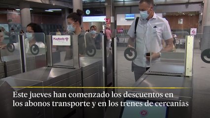 Tải video: Primer día con descuentos en abonos transportes y cercanías