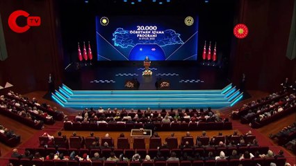 Erdoğan, öğretmen atama töreninde öğretmenleri hedef aldı: 'Siz çapulcu olarak dolaşanlardan mısınız'