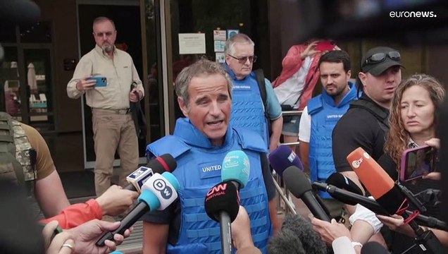 Trotz Beschuss der Route: IAEA-Team erreicht AKW Saporischschja