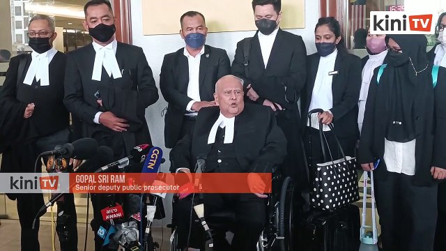 Video penuh: Sidang media timbalan pendakwa raya Gopal Sri Ram