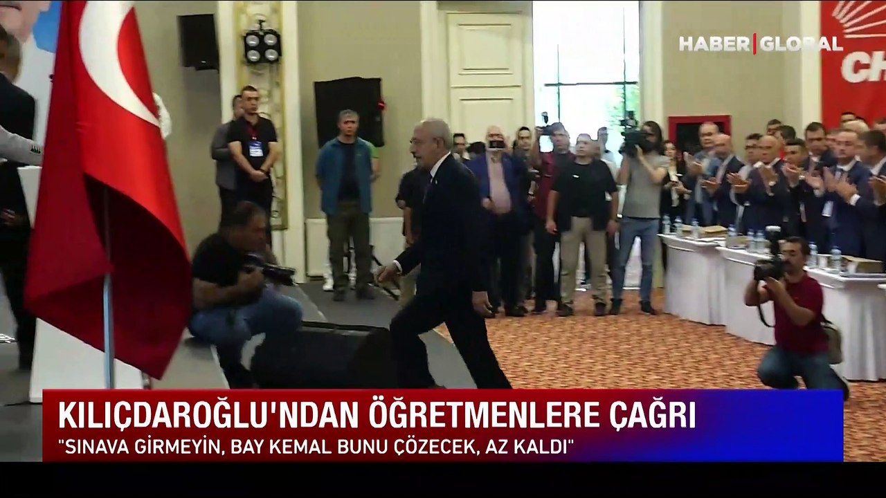 Kılıçdaroğlu öğretmenlere boykot çağrısını yineledi