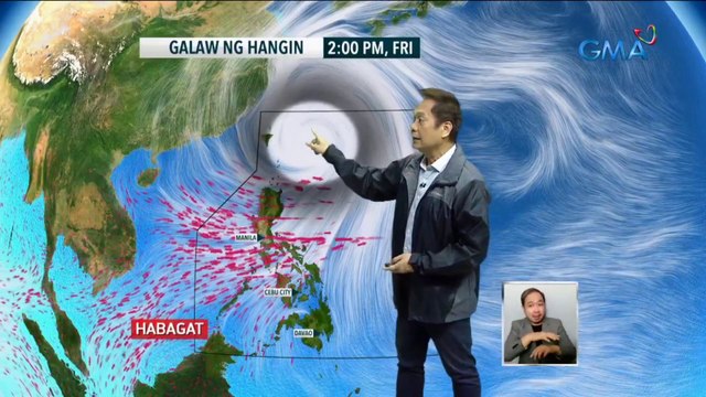 Signal number 1, itinaas sa Batanes at Babuyan Islands dahil sa 'Super Typhoon Henry'; hanging habagat, magpapa-ulan sa ilang bahagi ng bansa | 24 Oras