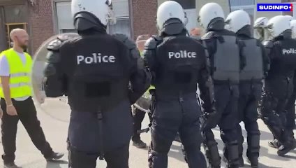 Plusieurs exercices policiers ont eu lieu ce jeudi 1er septembre de 9h à 15h30 dans les rues de Jemappes