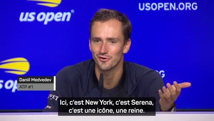 Télécharger la video: US Open - Medvedev sur Serena Williams : 