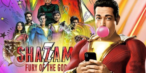 DC Superhero Shazam: Fury of the Gods Trailer 12/25/2022