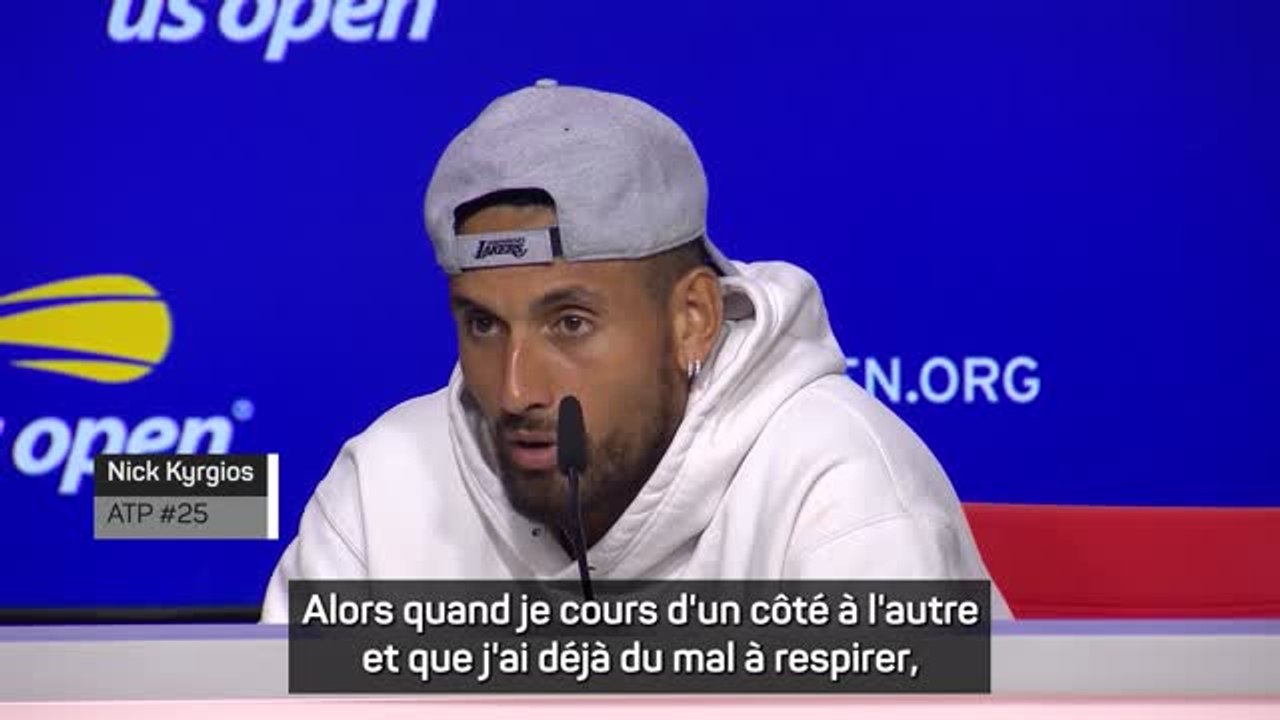 US Open - Kyrgios évoque son asthme pour se plaindre de la marijuana