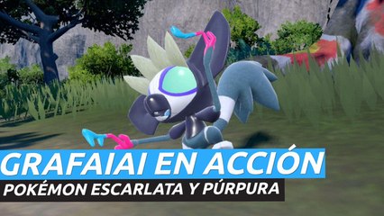 Pokémon Escarlata y Pokémon Púrpura - Todo sobre Grafaiai