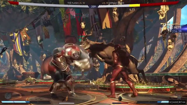 Injustice 2 - The Flash Vs. Gorilla Grodd (VERY HARD)