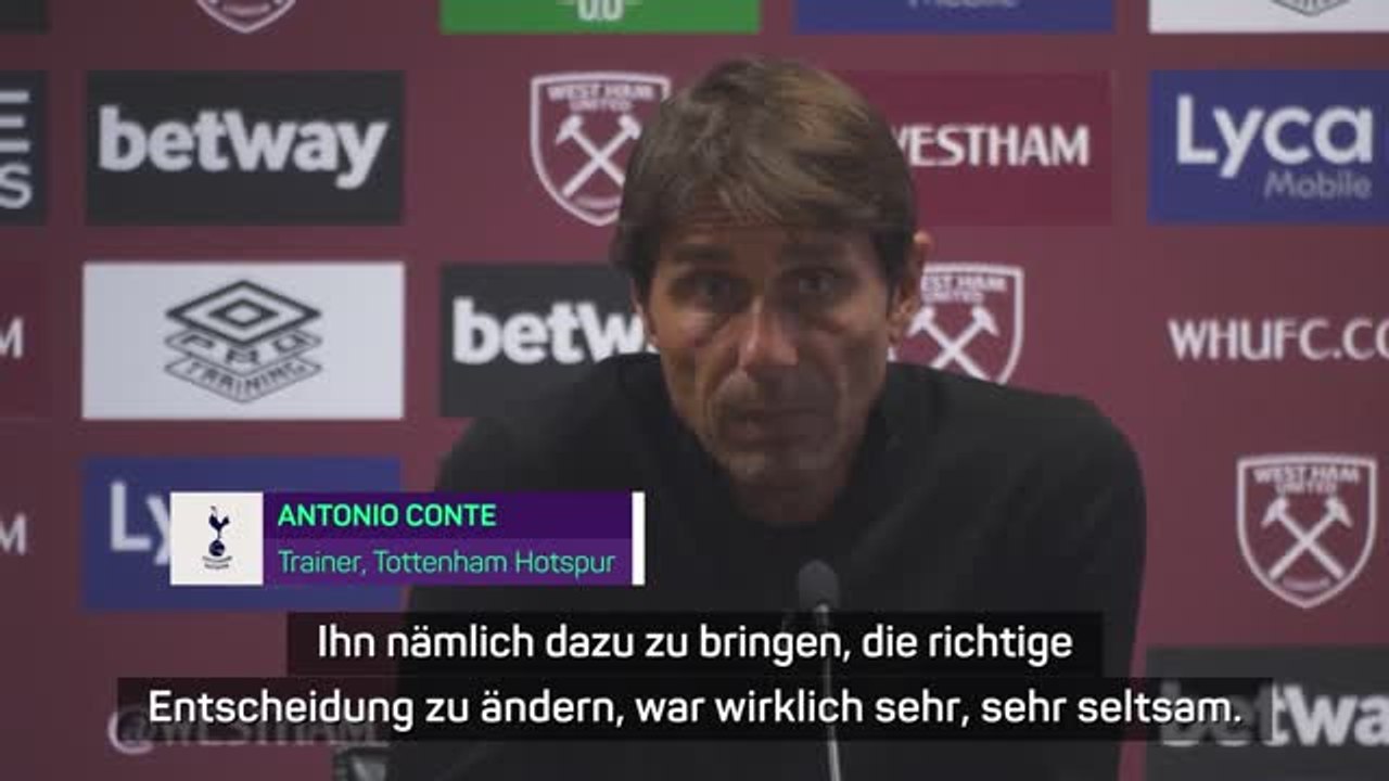 Conte schimpft über VAR: “Niemand ist glücklich”
