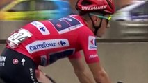 Tour d'Espagne 2022 - Remco Evenepoel chute à son tour sur la 12e étape mais est reparti !
