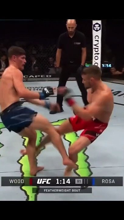 Nathaniel “The Prospect” Wood DESTRÓI Charles Rosa com chutes nas pernas no UFC Londres