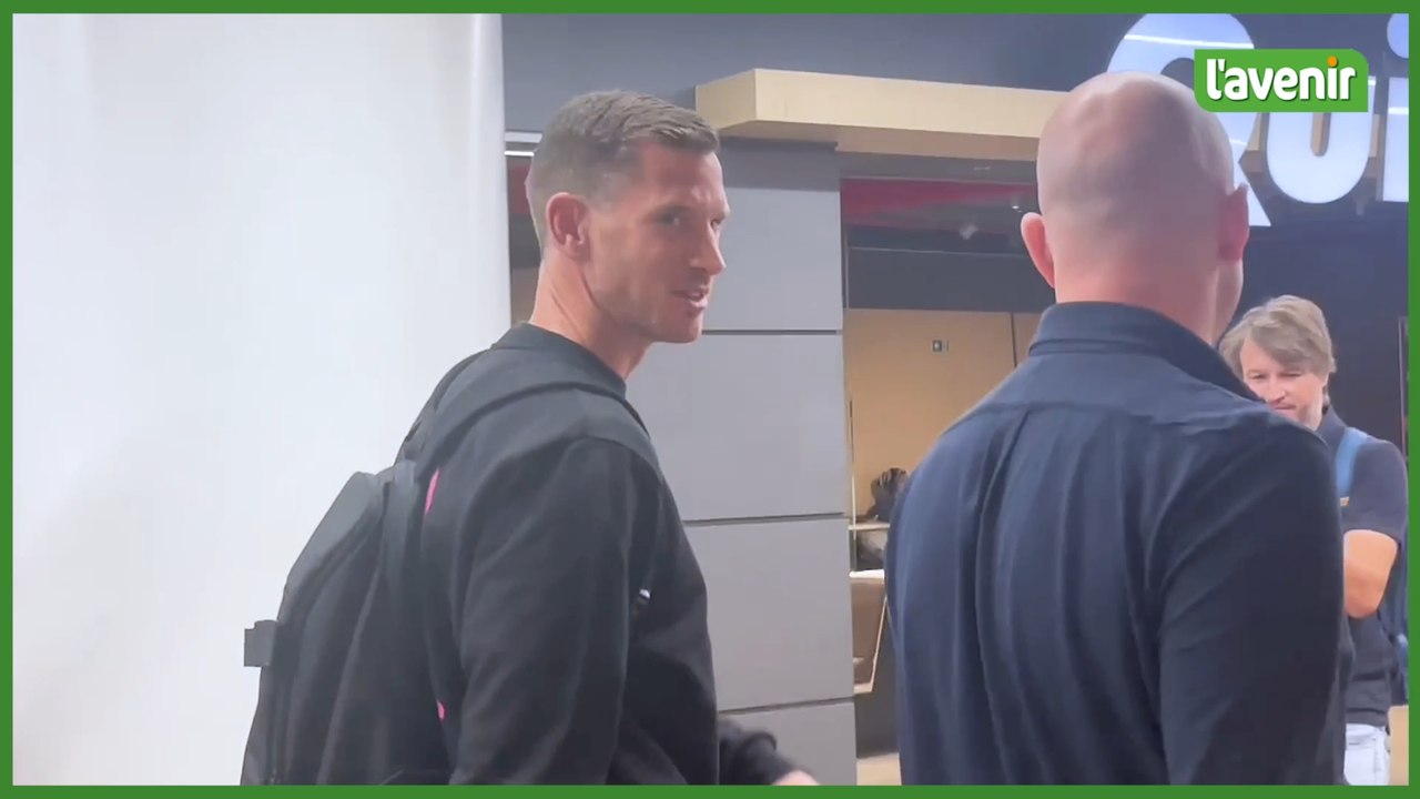 Jan Vertonghen est arrivé à Bruxelles