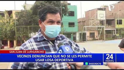 ¡La losa de la discordia! Vecinos se enfrentan por el uso de espacios públicos en SJL