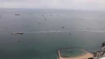 Comienza la operación de bombeo de gasóleo del buque varado en Gibraltar