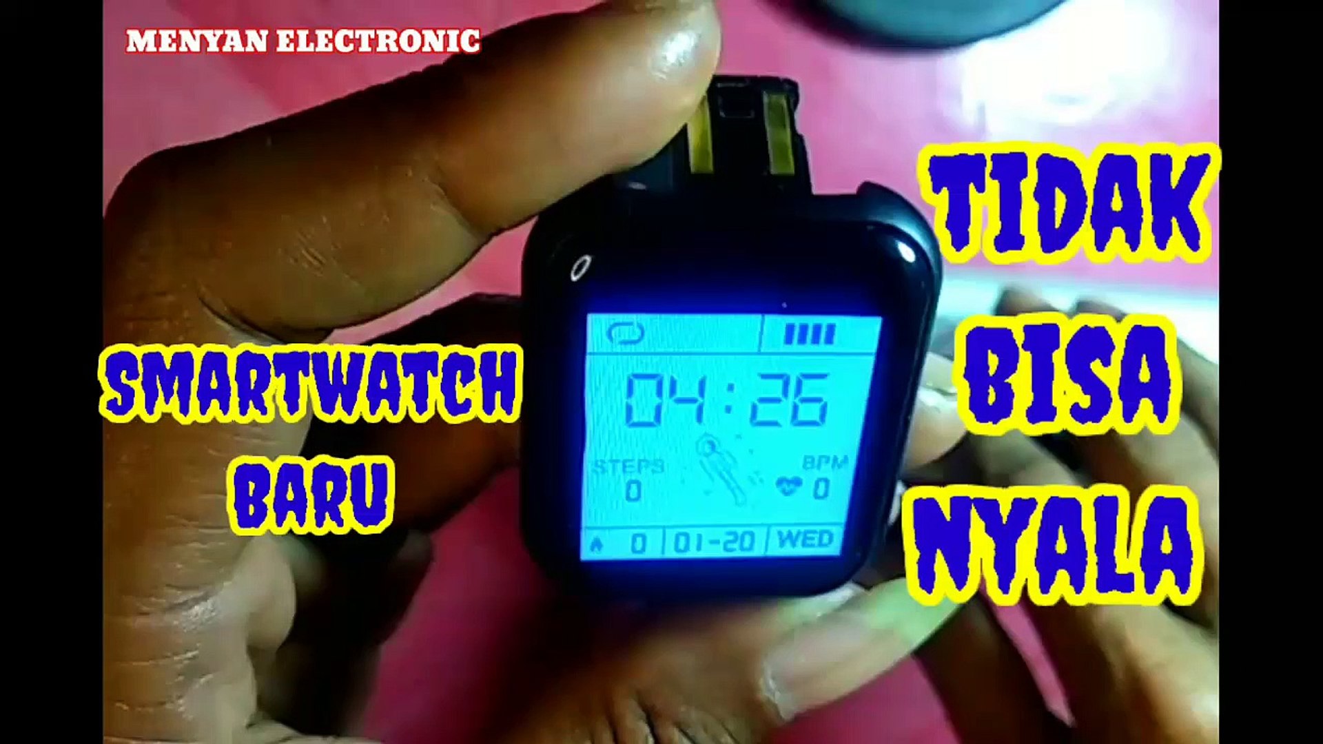 Cara hidupkan jam smartwatch sale