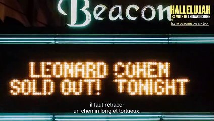 Bande-annonce : «Hallelujah», le documentaire événement sur Leonard Cohen