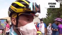 Primoz Roglic Reacts To Summit Finish & Remco Evenepoel Crash At Vuelta