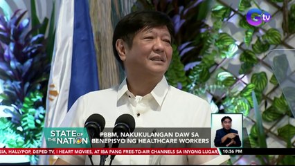 Sahod ng mga nurse sa public at private hospitals, pagpapantayin daw ni PBBM sa pamamagitan ng batas | SONA