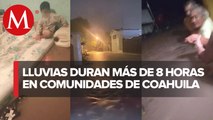 Tormenta y desbordamiento de ríos inundan todo Múzquiz