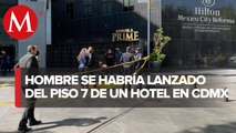 Un hombre sin vida es encontrado en las afueras de un hotel frente Alameda Central, CdMx