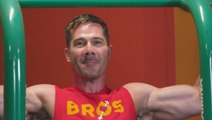 Hitting the Gym With Luke Macfarlane: 'Bros' Star on Coming Out and Those Billy Eichner Sex Scenes