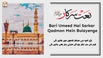 Bari Umeed Hai Sarkar Kadmo Mein Bulayenge - Naat e Sarkar SAW - Muhammad Tanveer Qadri Noshahi