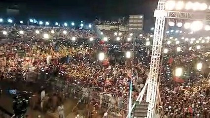 imran khan live jalsa in sargodha