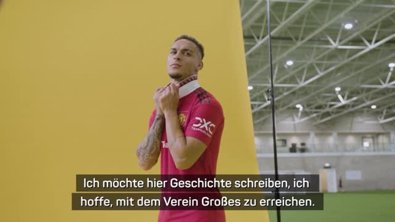 Antony: 'Ein Traum ist in Erfüllung gegangen'