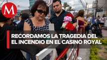 No se han detenido a los culpables: Vocera de víctimas de incendio en Casino Royale